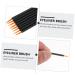 Mipcase 300 pcs Tool Brush Refined Women Fiber Black Face Hard Eyeliner Household 9x6.5cmx3pcs Blackx3pcs - Buy Online on GoSupps.com