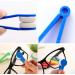 5pcs Mini Spectacle Glass Cleaner Set | Portable Magnetic Eyeglass Microfiber Brush | Glasses Cleaning Accessories - Buy Online on GoSupps.com