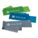 Gaiam Restore Strength and Flexibility Resistance Band Kit Set - 3 Levels of Resistance - Strength Training Workout Bands for Stretching Muscles - Versatile Exercise Tool - Light Medium and Heavy