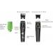 Electric Beard Trimmer Rechargeable Beard Trimmer 1400mAh Battery Stable Motor for Hair Grooming Portable for Men for Daily Use - Buy Online on GoSupps.com