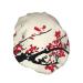 Japanese Floral Cherry Blossom Printed Shower Cap - Waterproof Bath Cap for Women - Fits All Head Sizes & Hair Textures - Buy Online on GoSupps.com