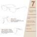 Okh Blue Light Blocking Glasses for Men & Women - Anti-Glare Gaming & Computer Eyewear Round & Rectangle Styles - Reduce Eye Strain & Headaches - Buy Online on GoSupps.com