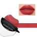 Lazy Lipstick Waterproof Brillo Forma de Labios Labiales en Forma de Labios (04#)