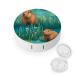 Capybara Contact Lens Case with Mirror Portable Cute Eye Contact Lens Box Travel Kit style