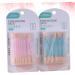 BELLIFFY 24pcs Eye Shadow Applicator Cosmetic Eye Brushes Double Head Eyeshadow Brush Eyeshadow Sponge Brush - Buy Online on GoSupps.com