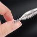 GEEHUA Stainless Steel Cuticle Pusher with Fork Dual Head Cutter Trimmer Remover 2-in-1Anti-slip Nail Manicure Care Tool - Buy Online on GoSupps.com