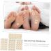 DOITOOL 4sheets Latex Corn Stickers Toe Spacer Toe Feet Pads Cushions Feet Foot Protectors for Feet Silicone Gel Stickers Feet Corn Cushion Corn Pads for Toe Feet Corn Patch - Buy Online on GoSupps.com