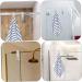 DOITOOL 4 Pcs Bathroom Door Hook Towel Hooks Hat Hooks Over The Door Towel Hook Bathroom Hanger Scarf Letter 17.8X4CMx2pcs Silverx2pcs - Buy Online on GoSupps.com