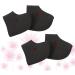 MAGICLULU 6 Pairs Heel Socks Heel Protector Black Socks Ankle Socks Foot Heel Cover Cup Protector Hydrating Socks Anti-Cracking Socks Heat Socks with Hole Moisturizing Socks Thermal Socks - Buy Online on GoSupps.com