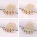 hair comb clips Hair Combs Slides Hair Comb Clips for Women Hair Piece Pins with Pearl Rhinestones Hair Accessory - Buy Online on GoSupps.com