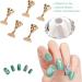 Nail Art Display Stand - Crystal Alloy Magnetic Nail Tips Holder | 4 Colors Available | Perfect for Manicure & Nail Salon - Buy Online on GoSupps.com