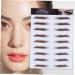 HAPINARY 4pcs Eyebrow Stickers Eyebrows Makeup Tools Blush Makeup Eyebrow Tool Modify 4d 21x15cm Brown - Buy Online on GoSupps.com