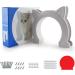 Wordcam XL Interior Cat Door - Pet Doors for Cats & Small Dogs | White - Buy Online on GoSupps.com