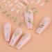3D Embossed Flower Leaves Nail Art Stickers Decals - 4 Sheets | Self-Adhesive Summer Nail Supplies - Buy Online on GoSupps.com