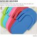 24 Pairs Disposable Pedicure Slippers - Multi Color Foam Foldable Salon Flip-flops for Nail Foot Spa - Buy Online on GoSupps.com