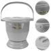 Chamber Pot Portable Toilet with Lids Plastic Bedpan Potty Urinals Urine Pots Buckets Spittoon Pee Jug for Adults Pregnant Women (Color : Grey) - Buy Online on GoSupps.com