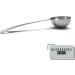 KC Kitchen & Co. Coffee Jar with Spoon for 250 g Coffee Beans (Silver) - Buy Online on GoSupps.com