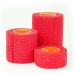 Latex-Free Cohesive Bandage 2.5cm x 4.5m Red - First Aid 4 Sport - 1 Roll - Buy Online on GoSupps.com