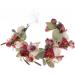 Ever Fairy Red Champagne Flower Crown Headband - Adjustable Hair Accessory for Women & Girls | International Shipping - Buy Online on GoSupps.com