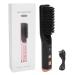 Buy Electric Hair Straightener Brush | Rapid Heating USB Rechargeable | Styling Tool for All Hair Types - Black - Buy Online on GoSupps.com
