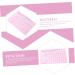 NUSITOU Magnetic Eyelash Board Magnetic Suction Eyelash Pallet Lash Extension Strip Eyelashes Eyelash Grafting Tool Eyelashes Organizer Eyelash Supplies Acrylic Cosmetic Extend Pink 14.3x9.4cm Pink - Buy Online on GoSupps.com