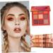 FOMIYES 9 Makeup Cosmetic Highlighter Pearlescent Glitter Diamond Eye Metallic Eyeshadow Colors Shadow 1 count (Pack of 1) Red - Buy Online on GoSupps.com