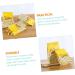 JECOMPRIS 50pcs Popcorn Bag Popcorn+snack+bags Candy Nativity Accessories Bulk Gift Bags Snacks Container Party Popcorn Boxes Bulk Popcorn Oil-proof Popcorn Pouch Paper Biscuit Packing Bag 29X15.5X8CM Yellow - Buy Online on GoSupps.com