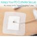 Split Drain Adhesive Bandage for Feeding Tube and PD Catheter - 4x4 (Pack of 10) - Buy Online on GoSupps.com