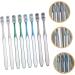 Goohochy 8-Set Hard Bristle Travel Toothbrushes for Men - Reduces Tooth Spots Perfect for Camping & Daily Use - Buy Online on GoSupps.com