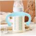 Toyvian 8 Pcs Bottle Handle Milk Bottle Accessories Bottle Grip Silicone Bottle Grip Bottle Grip Milk Bottle Grips Wide Mouth Silicone Soft 14.00X5.00X5.00CMx4pcs Sky-bluex4pcs - Buy Online on GoSupps.com