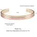 ENermagix Tri Tone 3500 Gauss Magnetic Copper Bracelet for Men & Women - 99.95% Copper Bangle with 8 Magnets Adjustable Size - Perfect Women s Day Gift for Mom - Buy Online on GoSupps.com
