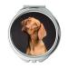 Yanteng Mirror makeup mirror Dog Portrait Purebred Pet Canine Brown Pocket Mirror portable mirror