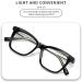 MAXJULI Blue Light Blocking Glasses - Anti Eyestrain & UV Protection TR90 6101 Black | International Shipping Available - Buy Online on GoSupps.com