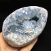 Choice of Gifts 120g Natural kyanite Sphere Egg geode Gem from Madagascar Vibration Natural Stones and Minerals - Buy Online on GoSupps.com