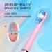 Sonic Electric Toothbrush for Adults - Rechargeable with 8 Brush Heads, Travel Case, 40 Day Endurance, 3 Modes - SHAOJIER (Pink) - Buy Online on GoSupps.com