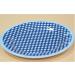 Family Restaurants Hotel Kitchens 22cm Plates Discs and Exquisite Tableware Placement (Points) Light blue checkered plate - Buy Online on GoSupps.com