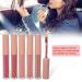 Buy Matte Lipstick Set - 5pcs Mini Waterproof Long Lasting Lipstick & Lipgloss - International Shipping Available - Buy Online on GoSupps.com