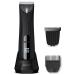 Kibiy Body Hair Trimmer Groomer Kit for Men - Electric Groin Hair Trimmer  Waterproof Safe Ball Shaver Groomer with USB Recharge Dock & 2 Replaceable Ceramic Blades  Hygiene Pubic Hair Trimmer Razor