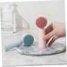 Facial Cleansing Brush face Cleanser Handheld Brush Soft bristles Silicone face Cleaning Facial Brush face Pore Cleanser pores Detergent Blue 5.5X12.5cm - Buy Online on GoSupps.com