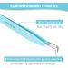 Ms. Queen Volume Fiber Tip Grip Lash Tweezers - Blue | L-Shape Boot Mega Volume Mink Lashes Tweezers - Buy Online on GoSupps.com