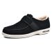 FZYUAN Women's Diabetic Shoes with Furry Lining Extra Wide Width Walking Shoes with Adjustable Closures Non-Slip Diabetic Sneakers Diabetic Slippers for Swollen Feet Diabetes Edema Black 5.5
