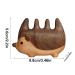 Wooden Scalp Massage Comb | Hedgehog Wide Tooth Comb for Scalp Stimulation | Antistatic Cute Hair Care Device for Women & Men | Firulab - Buy Online on GoSupps.com