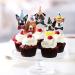 Dog Birthday Banner Cake Topper Decorations Garland Dog Theme Bunting Cupcake Toppers Bday Decor Party Supplies for Birthday Party - Buy Online on GoSupps.com
