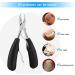 Toenail Clippers for Thick Nails and Cuticle Pusher Made of Rustproof Stainless Steel Super Sharp Blades and Strong Big Nail Scissors Nippers with Box - Buy Online on GoSupps.com