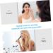 WOONEKY 2pcs Elastic Mesh Loose Powder Box Portable Powder Case Makeup Powder Case Mirror Brackets Abs Black - Buy Online on GoSupps.com