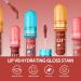 HQDA Moisturizing Lip Gloss Stain Moisturizing and Nourishing Lip Oil NonSticky Long Lasting Jelly Liquid Lipstick Lip Tint and Glaze Makeup Gift for Women 02 - Buy Online on GoSupps.com