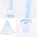 Gadpiparty 20-Piece Baby Shower Accessories | Acrylic Pacifier Necklaces & Guest Gifts | Perfect Baby Party Decorations for Boys & Girls - Blue - Buy Online on GoSupps.com
