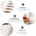 Didiseaon 4 sheets Hair-like False Brow Imitation Waterproof Fake Sticker Temporary Tattoos Eyebrows D 21x14.8cm Brown - Buy Online on GoSupps.com
