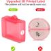 ZHIYUANFANG Weekly Pill Organizer - Large 7 Day Pill Box for Vitamins/Medication - Portable & BPA Free (Black) - Buy Online on GoSupps.com
