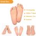 Soft Washable Toe Separators for Women Men - Pain Relief & Hammer Toe Correction - Overlapping Hallux Valgus Bunion - 1 Pair Small - Buy Online on GoSupps.com